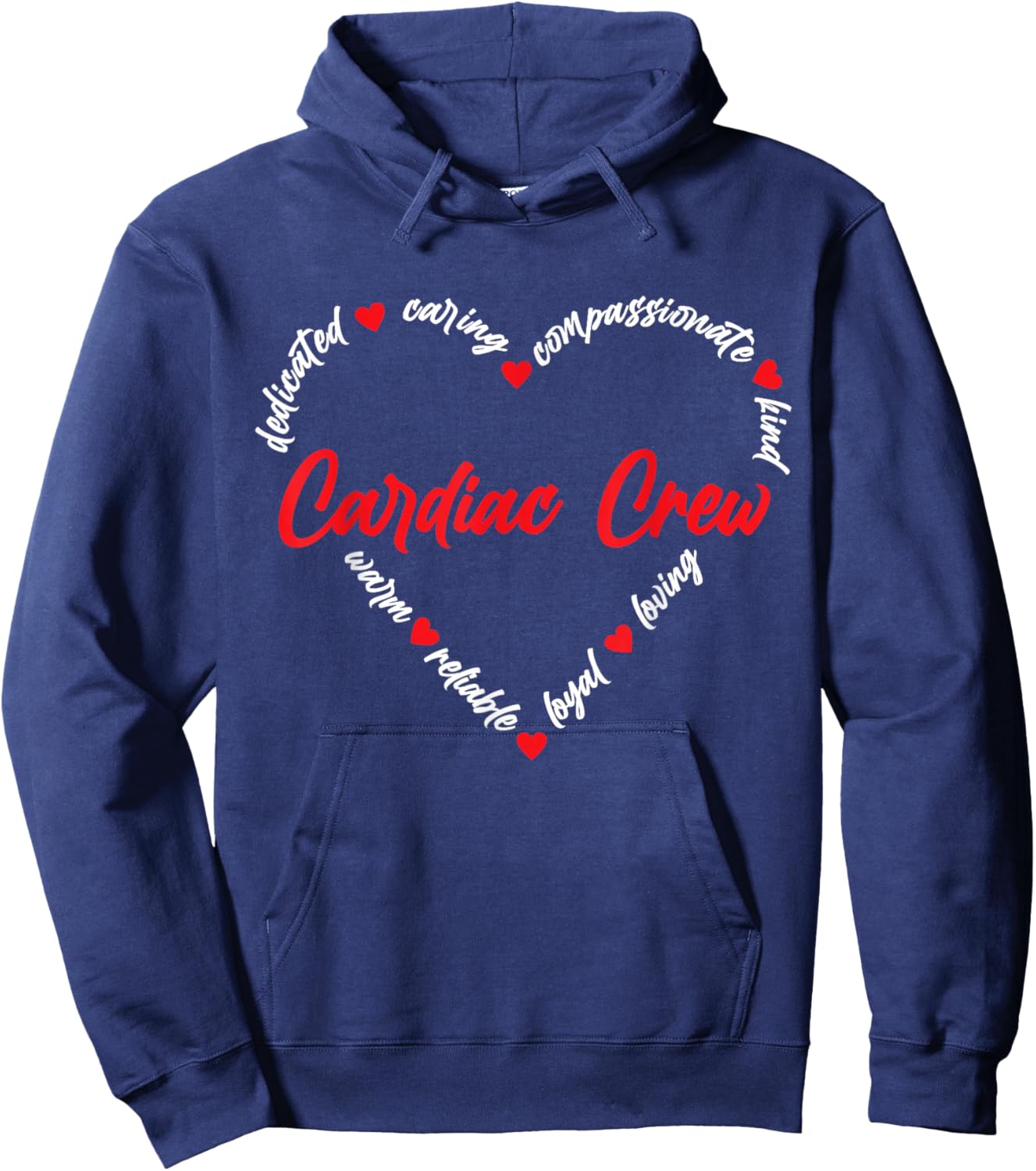 Cardiac Crew Cardiology Nurse Cardiologist Hoodie - Hoodie | Navy