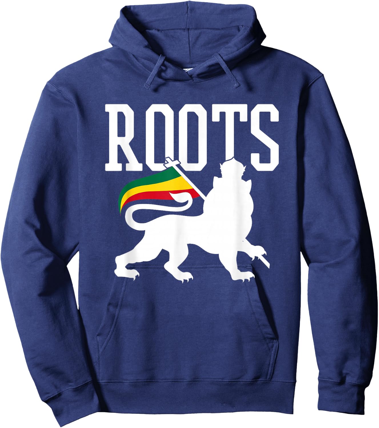 Reggae Roots Lion Of Judah Rastafari Rasta Music Gift Hoodie - Hoodie | Navy