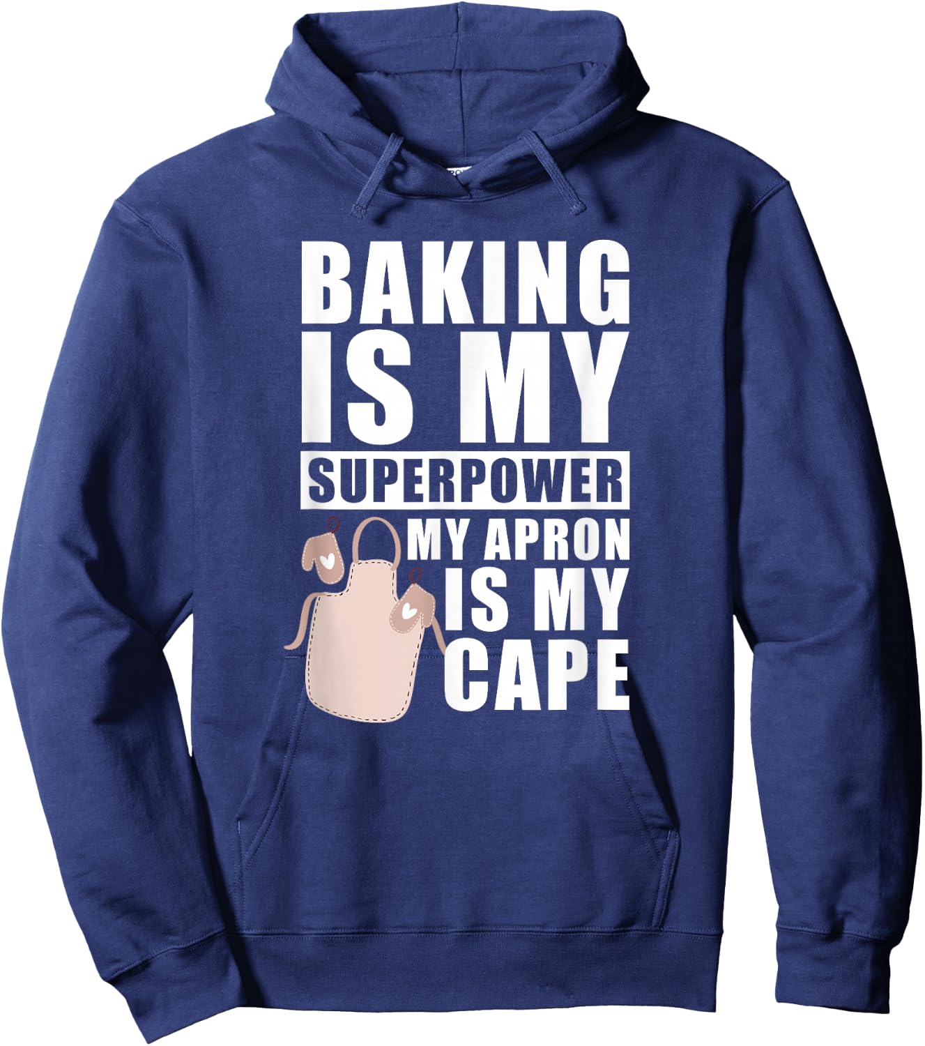 Baker Muffins Cookie Cupcakes - Bakery Baking Hoodie - Hoodie | Navy