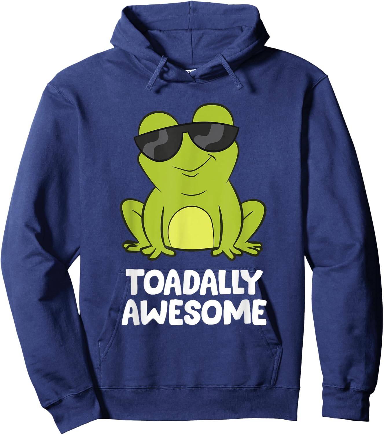 The Toad Lover Gift Store Toadally Awesome Amphibian Frog Funny Toad Hoodie - Hoodie | Navy
