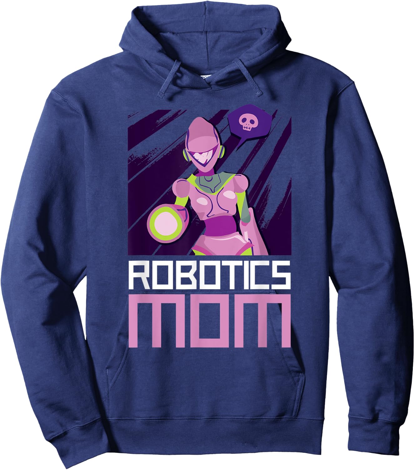 Robotics Mom Hoodie - Hoodie | Navy