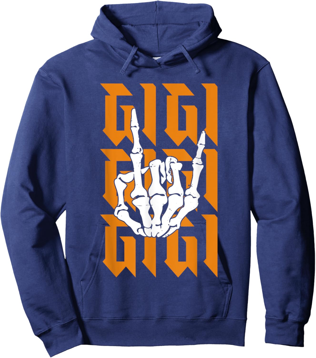 Bad Two Gigi To The Bone Birthday 2 Years Old Funny Hoodie - Hoodie | Navy
