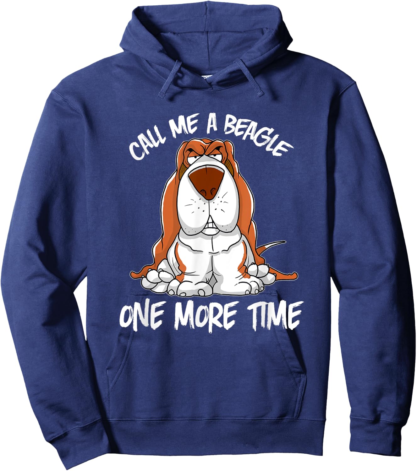 Funny Call Me A Beagle Basset Hound Dog Women Hoodie - Hoodie | Navy