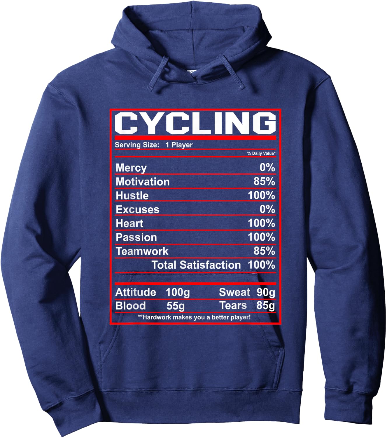 Bicycle Riders Bike Designs Funny Cycling Mountain Bike MTB -Adults , Black, Small, Short Sleeve, Classic Fit Hoodie - Hoodie | Navy