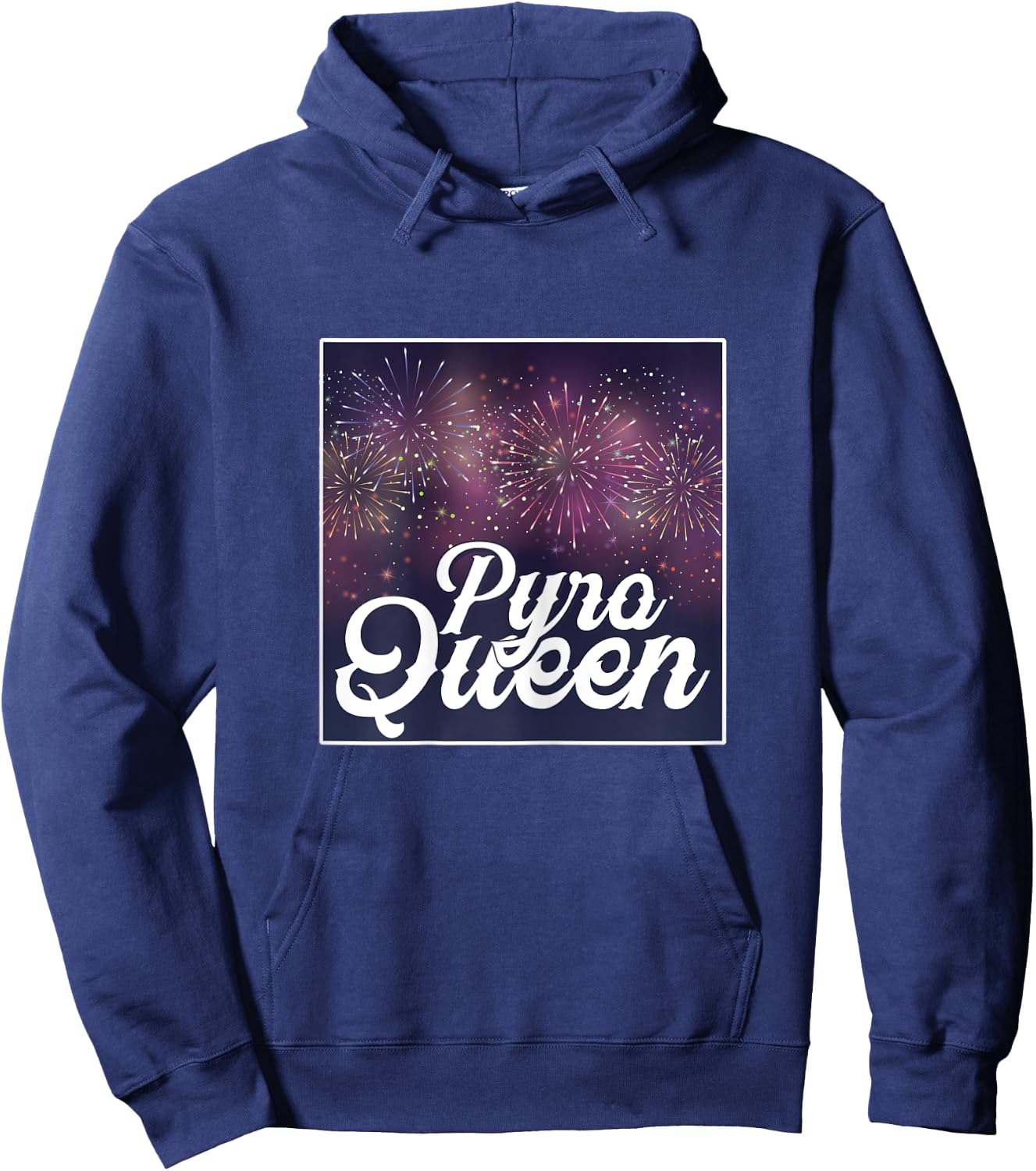 Pyro Queen Queen Explosion Bang Pyrotechnician Pyromans Hoodie - Hoodie | Navy