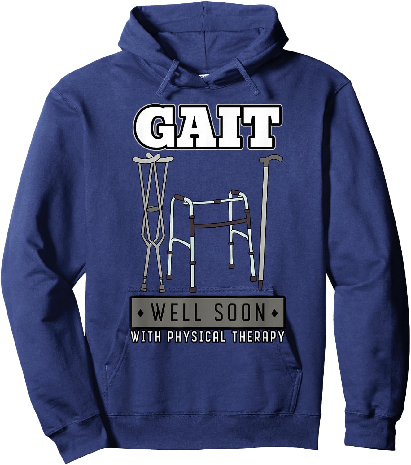Physical Therapist Physiotherapy Medical Staff Gait Gift Hoodie - Hoodie | Navy