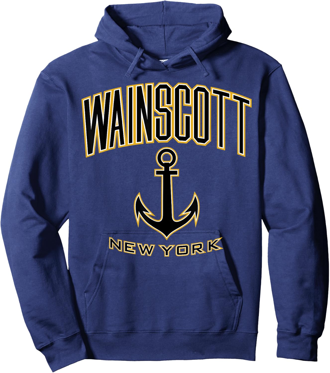 Wainscott NY Shirt , Men, Girls & Boys Hoodie - Hoodie | Navy