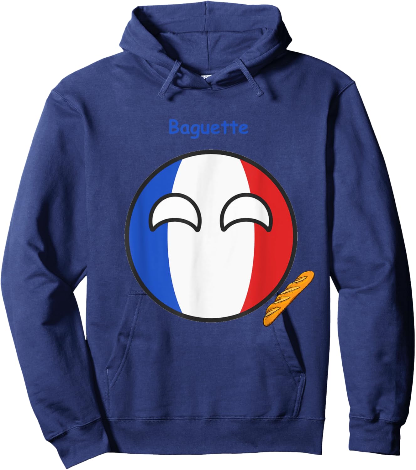 Countryballs France funny Hoodie - Hoodie | Navy