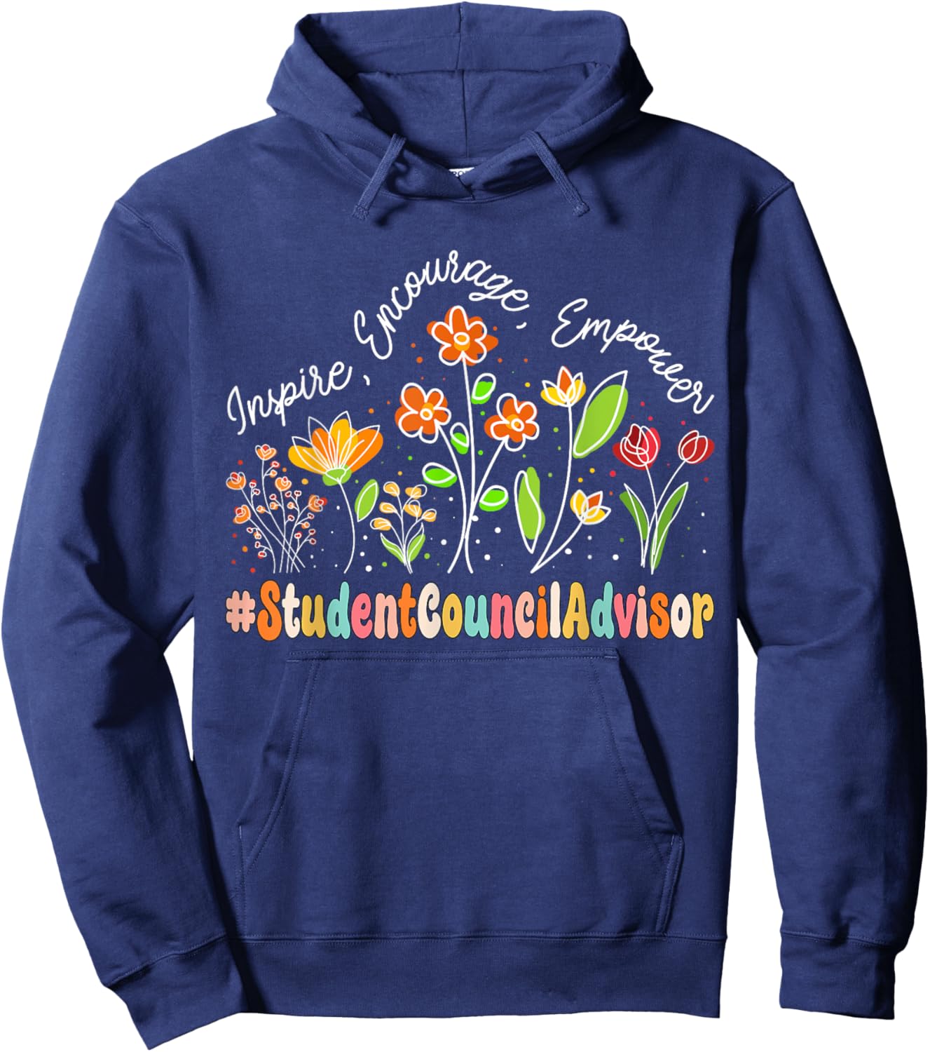 Student Council Advisor Appreciation Week Back to School Hoodie - Hoodie | Navy