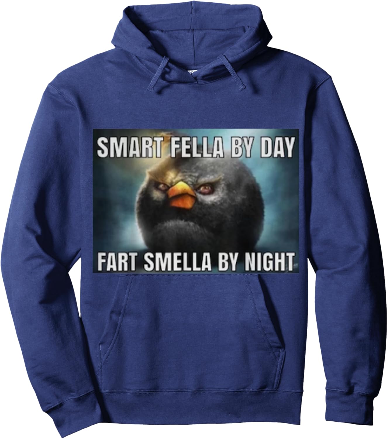 Smart Fellas By Day Fart Smellas By Night Hoodie - Hoodie | Navy