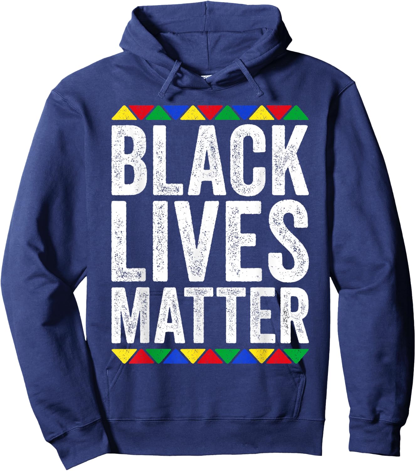 Black Lives Matter Shirts Black Pride - Adult - Black Hoodie - Hoodie | Navy
