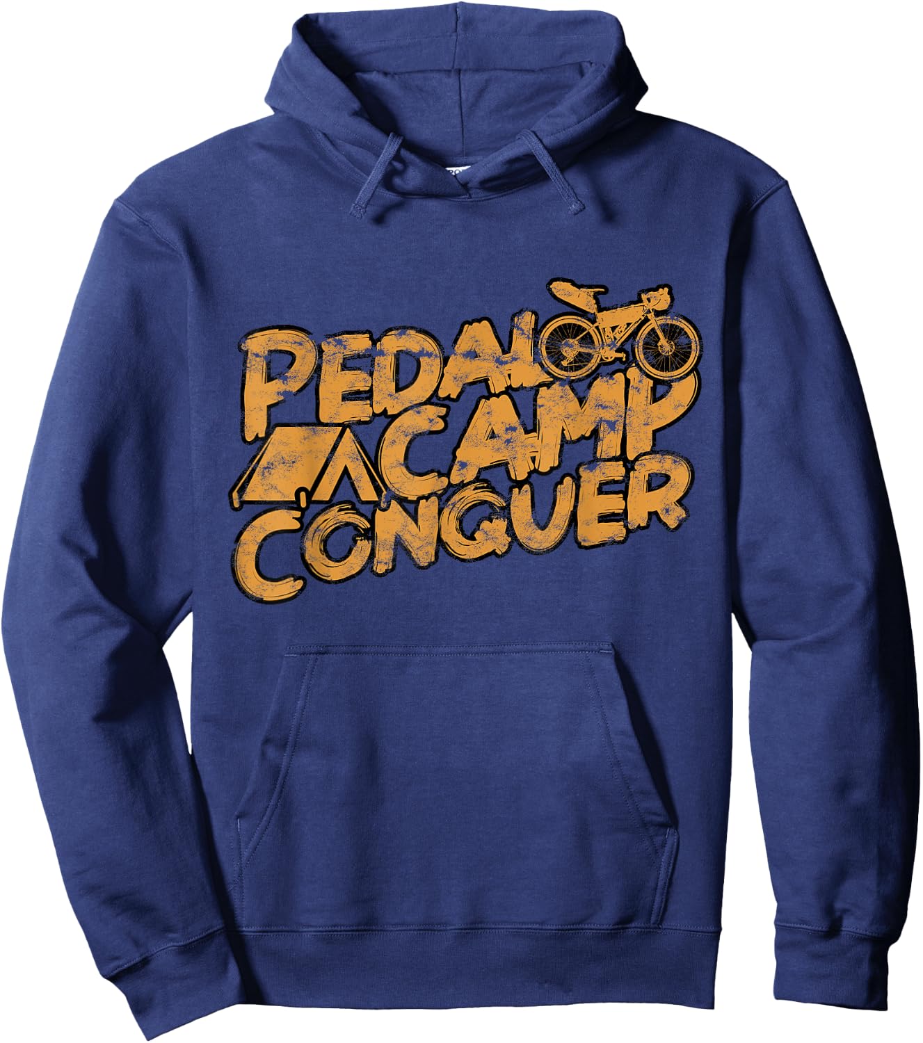 Bikepacking Bike Packing Gravel Bike Cycling Bikepacking Hoodie - Hoodie | Navy