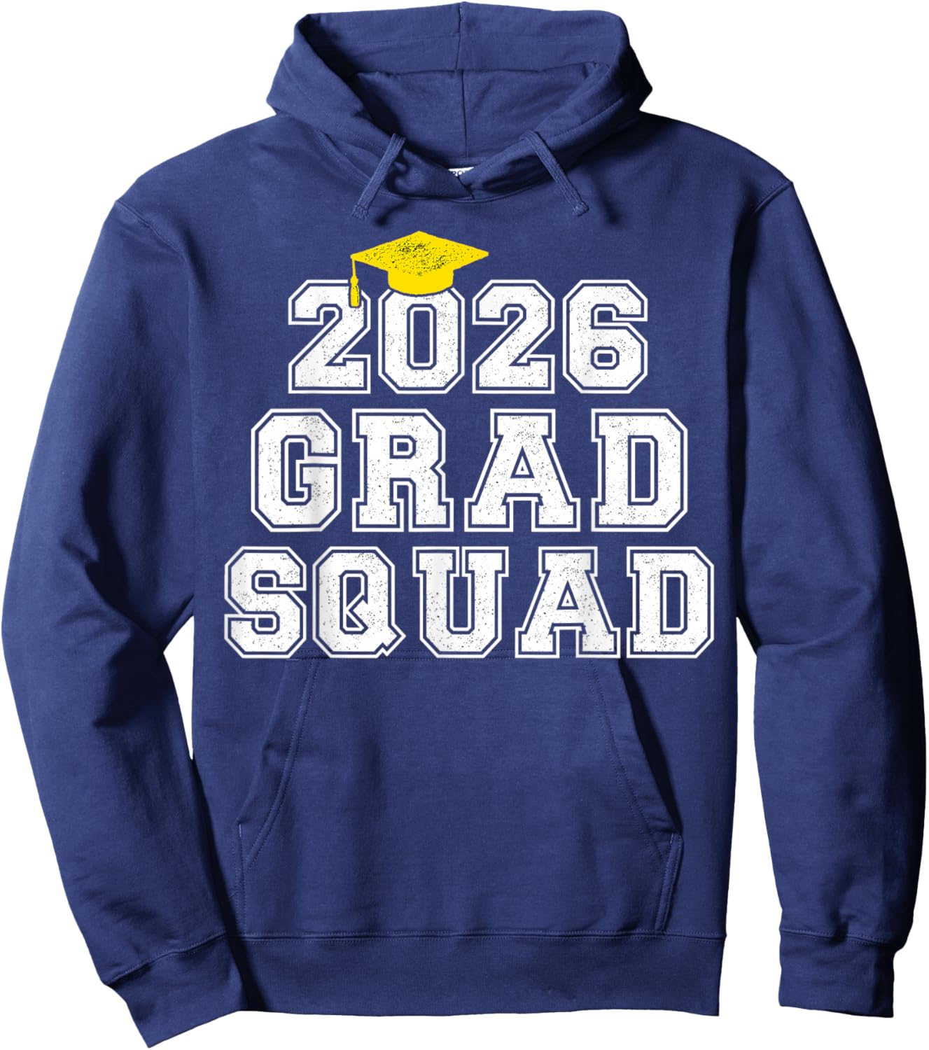 Grad Squad 2026 Graduation Senior Family Matching Hoodie - Hoodie | Navy