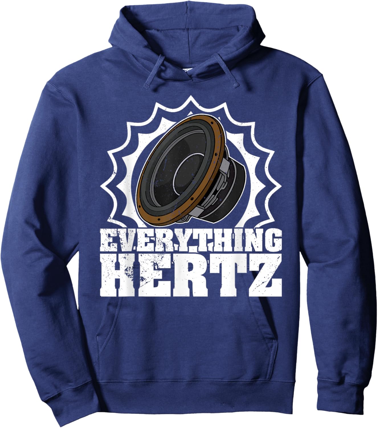 Subwoofer Sound Engineer Audio Synthesizer Music Mixer Hoodie - Hoodie | Navy