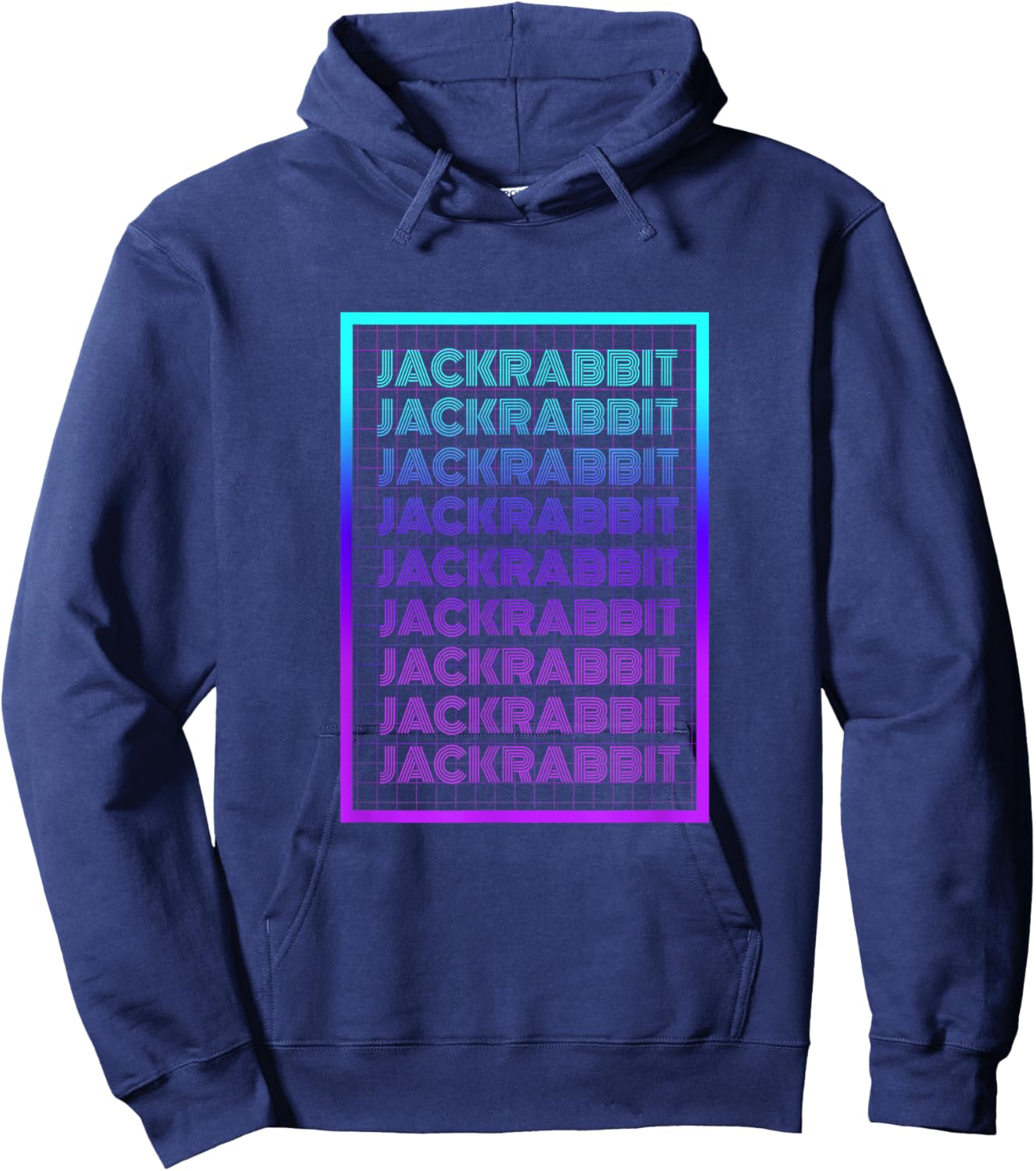 Jackrabbit 70's Retro Jackrabbit Hoodie - Hoodie | Navy