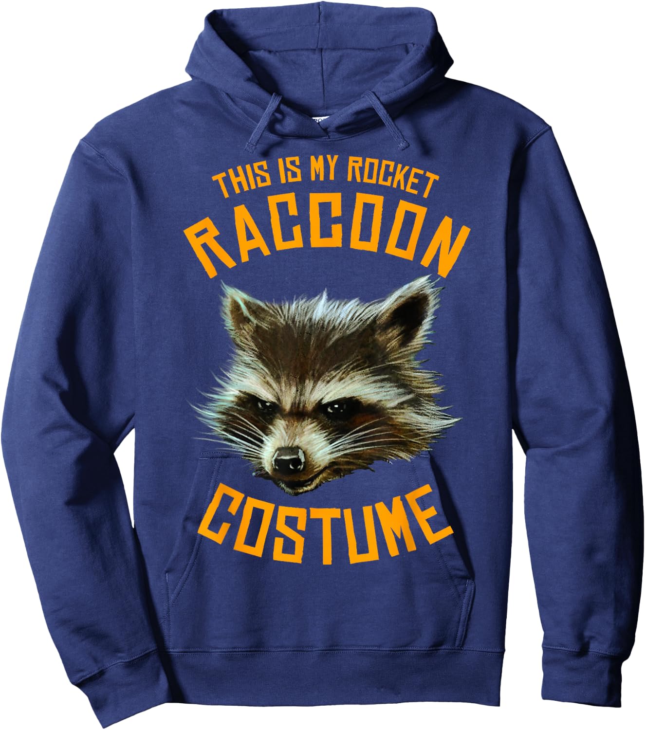 Marvel Guardians of The Galaxy Rocket Costume Halloween Hoodie - Hoodie | Navy