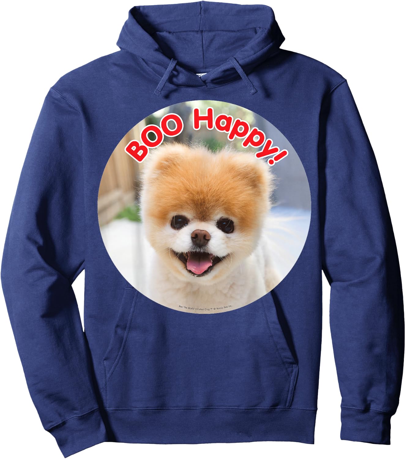 Boo The Worlds Cutest Dog - , , Kids 6755L Hoodie - Hoodie | Navy