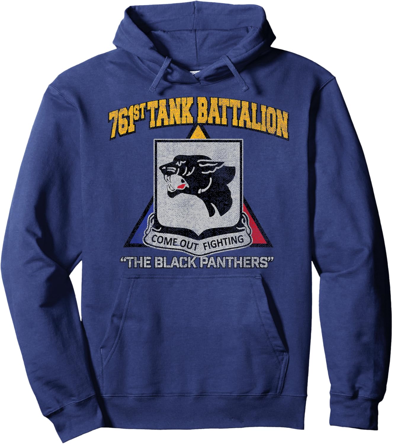 American Marauder: 761st Tank Battalion WWII Black Panthers Hoodie - Hoodie | Navy