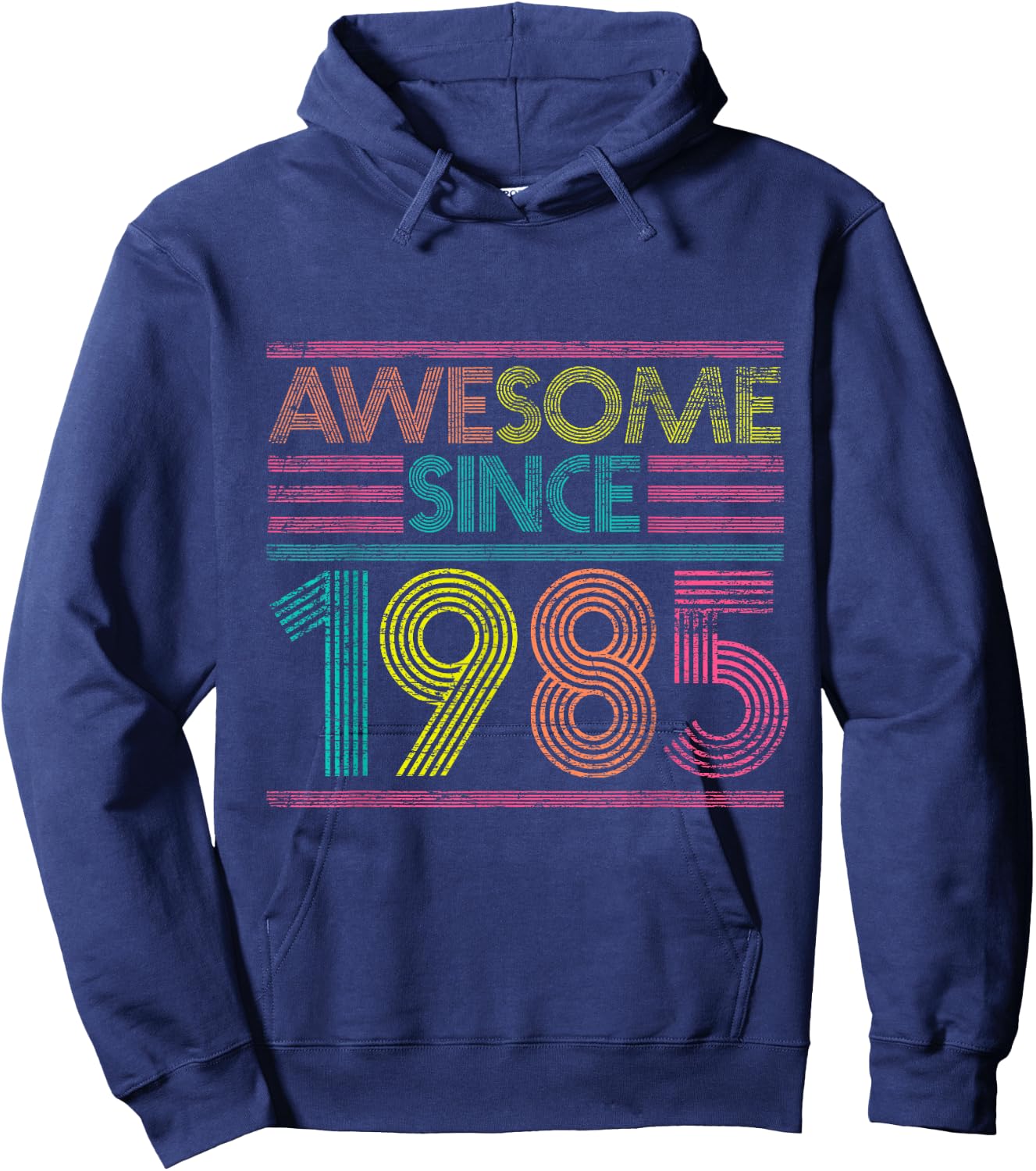 Awesome Since 1985 40th Birthday Gifts 40 Years Old Hoodie - Hoodie | Navy