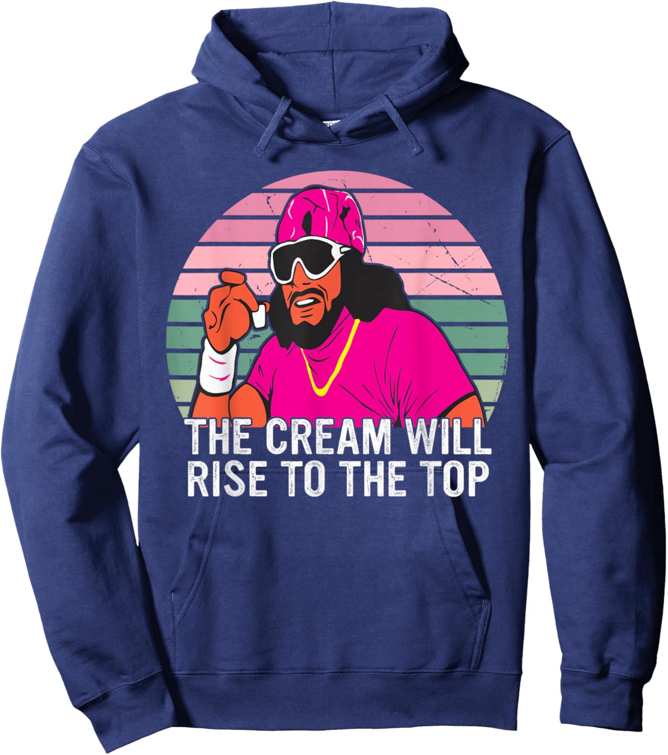 The Cream Will Rise To The Top Design Hoodie - Hoodie | Navy