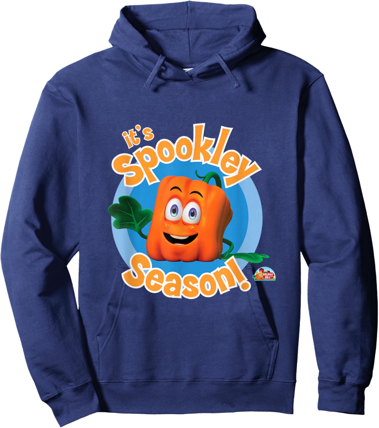 Spookley the Square Pumpkin | It's Spookley Season! Hoodie - Hoodie | Navy