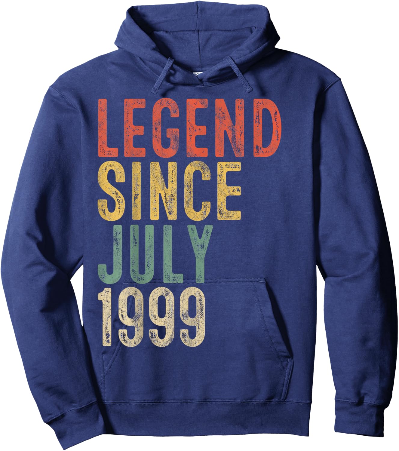 Legend Since July 1999 21st Birthday Gift 21 Year Old Hoodie - Hoodie | Navy