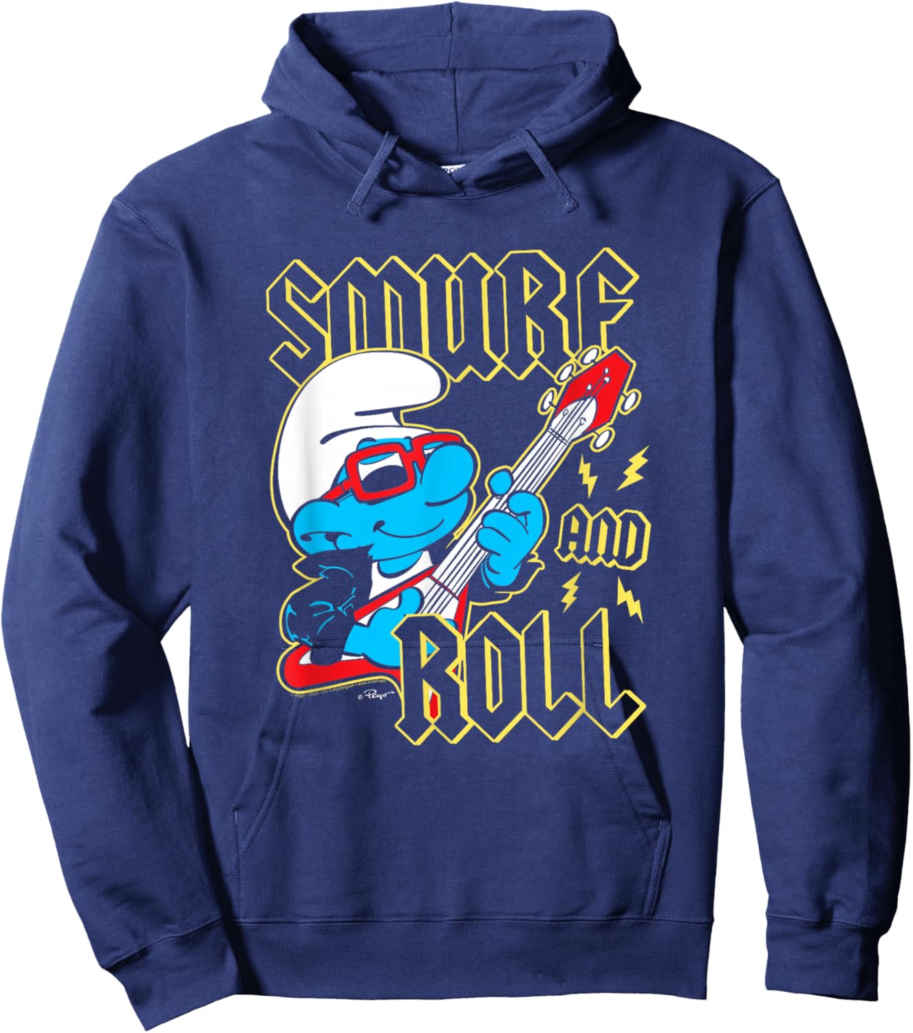 The Smurfs Smurf and Roll Hoodie - Hoodie | Navy