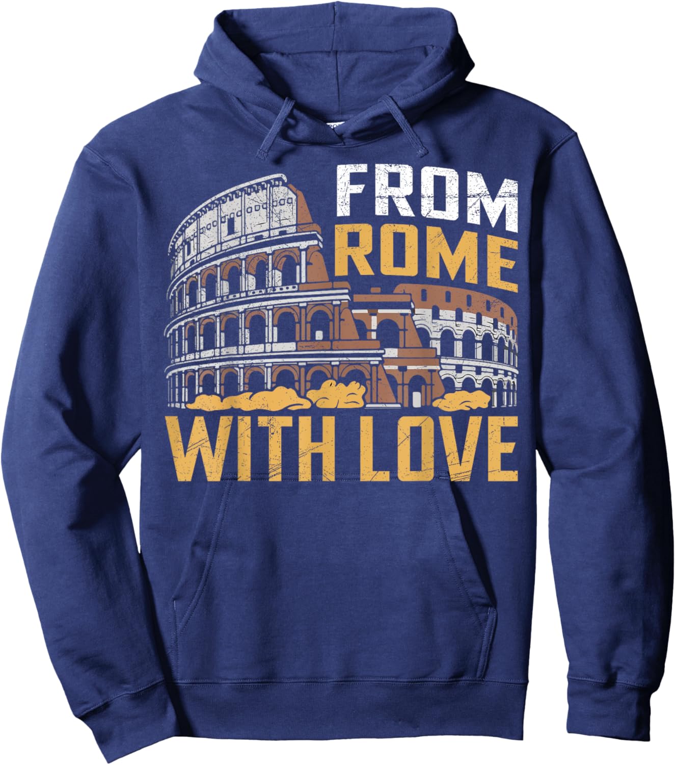 From Rome with Love Roman Empire Hoodie - Hoodie | Navy