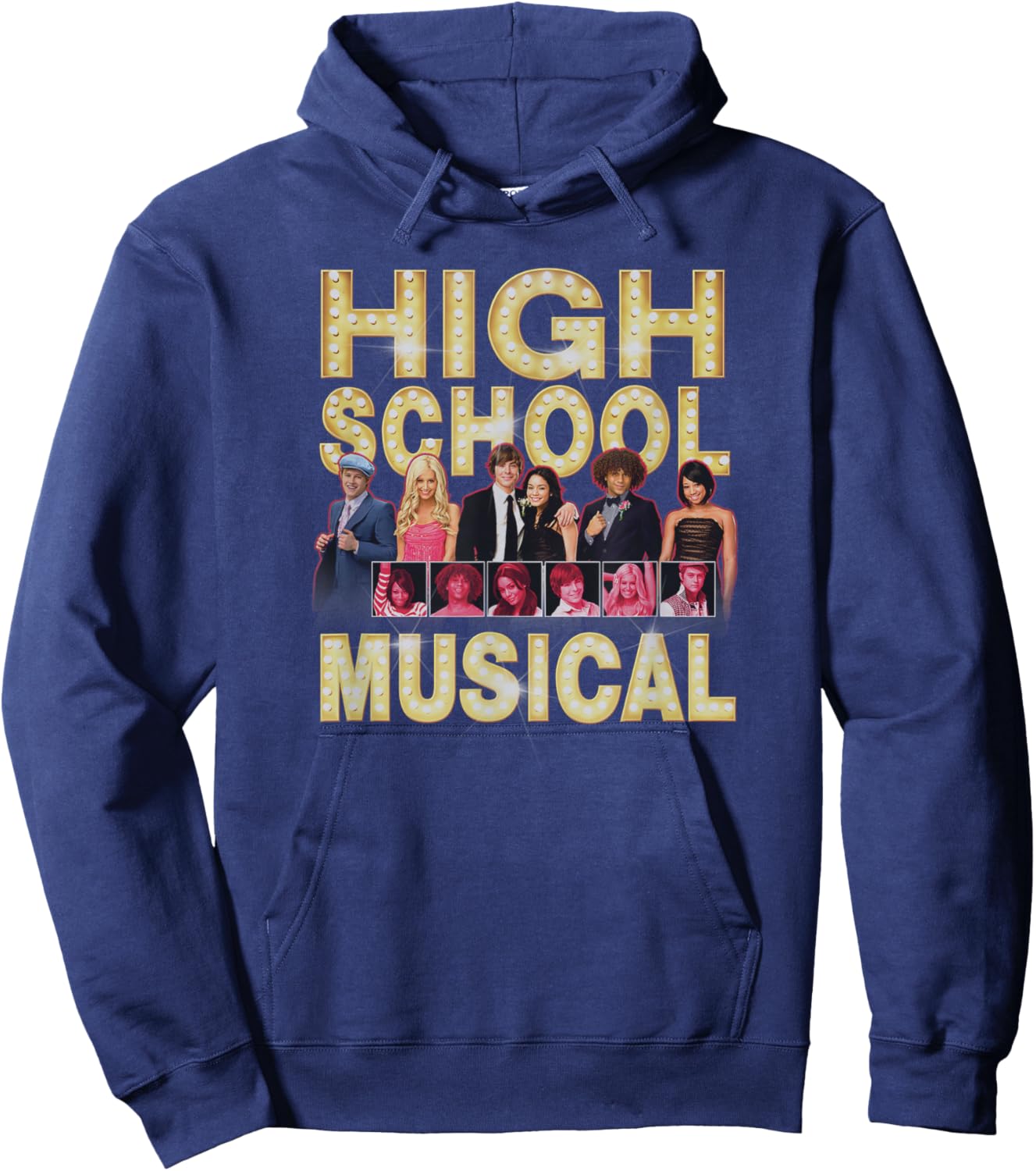 Disney High School Musical The Series OG Cast Group Shot Hoodie - Hoodie | Navy