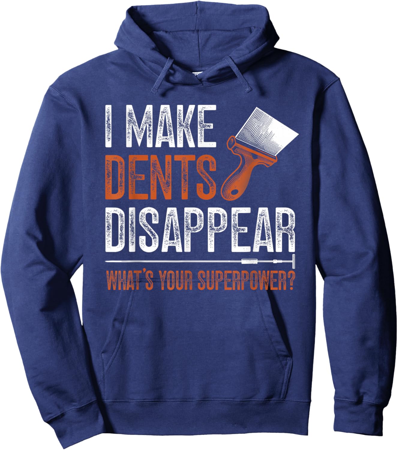 Automotive Body Repair Funny Auto Body Technician Hoodie - Hoodie | Navy