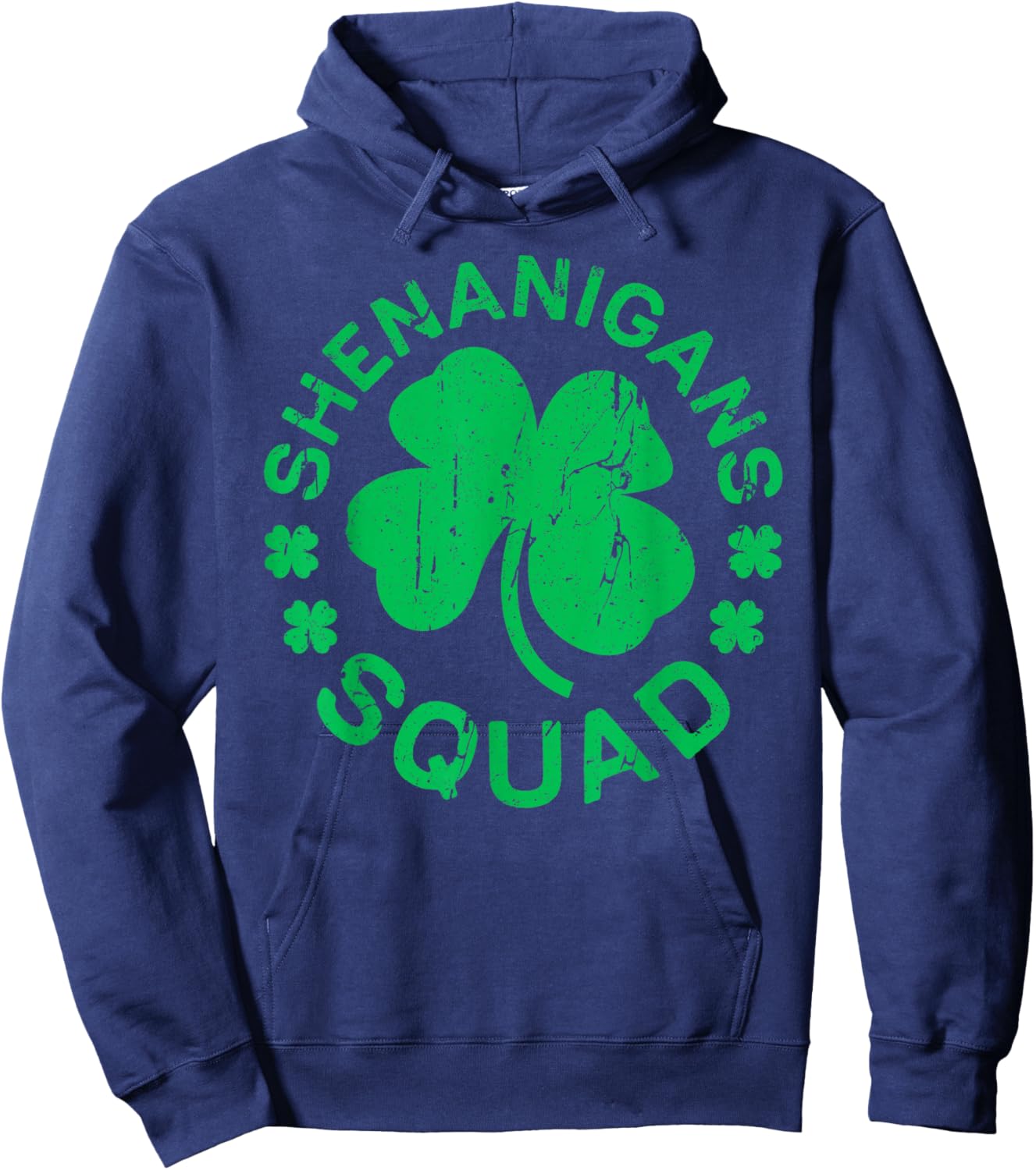 Shenanigans Squad Shirt Irish Men Women Kids St Patricks Day Hoodie - Hoodie | Navy