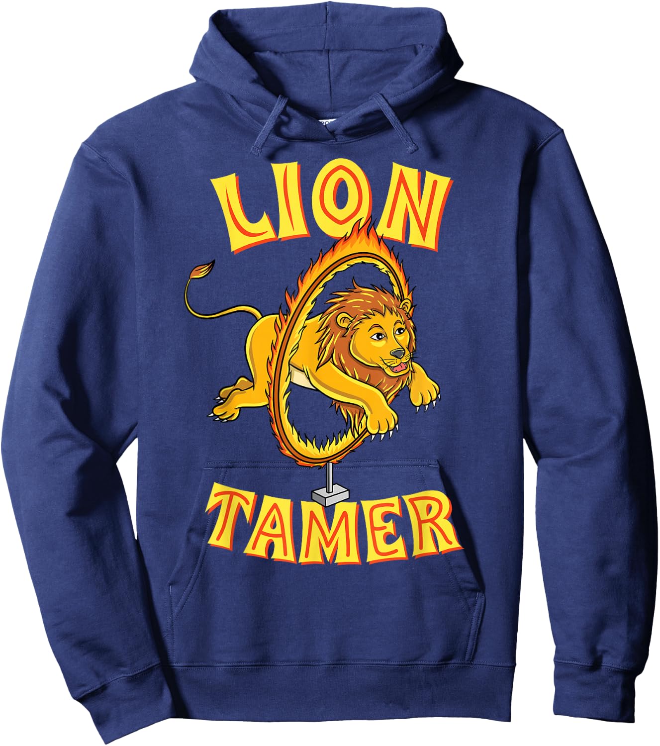 Lion Tamer Circus Themed Party Hoodie - Hoodie | Navy