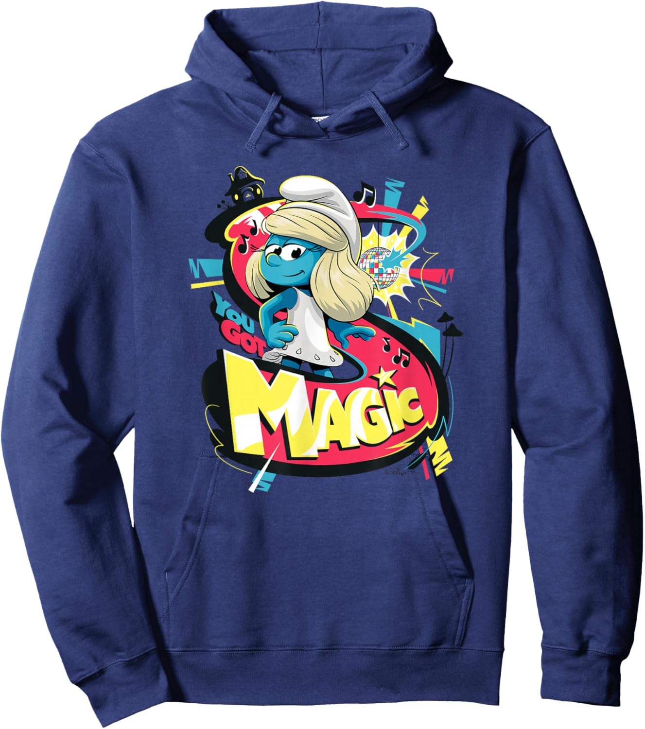The Smurfs Movie Smurfette You Got Magic Hoodie - Hoodie | Navy