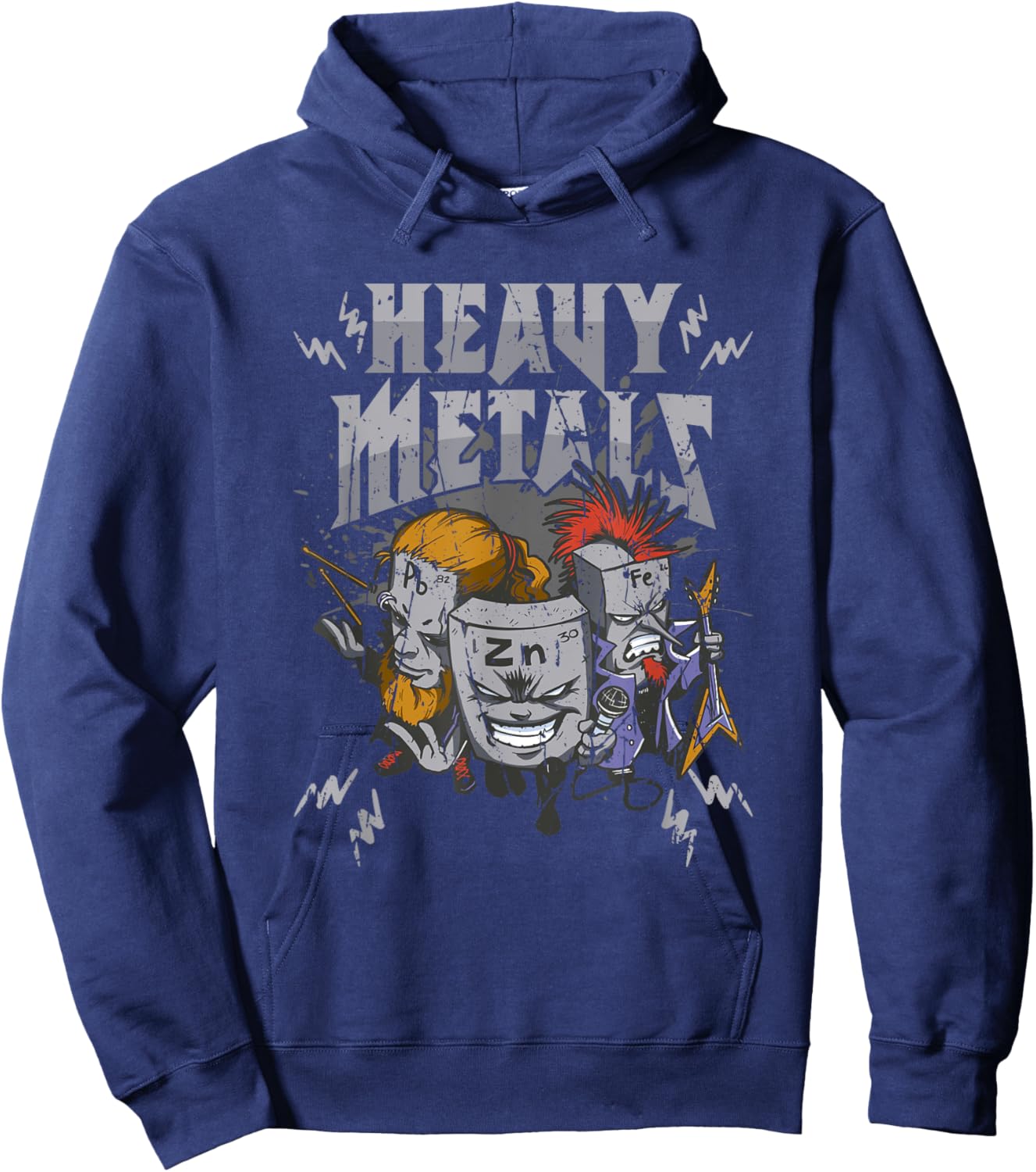 Future Chemist Science Day Chemistry Jokes Microscope Hoodie - Hoodie | Navy