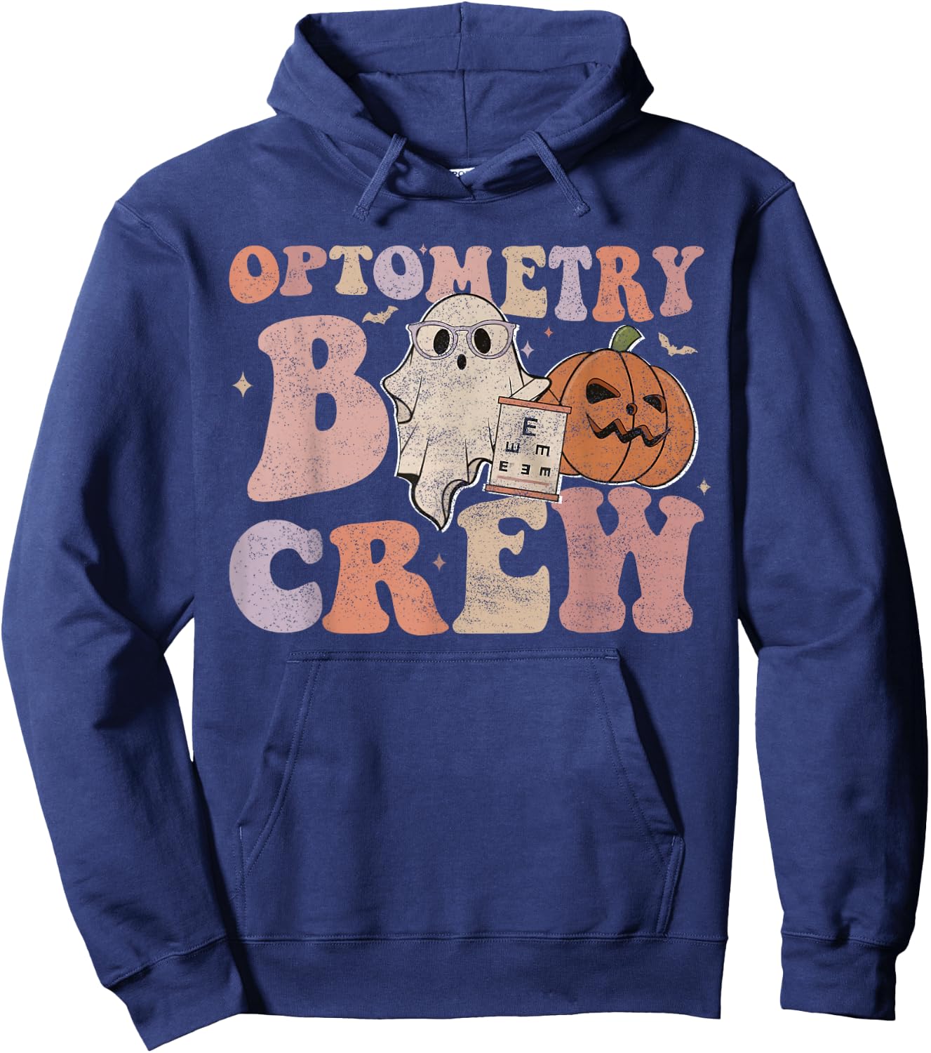 Optometry Boo Crew Halloween Halloween Optometrist For Optom Hoodie - Hoodie | Navy