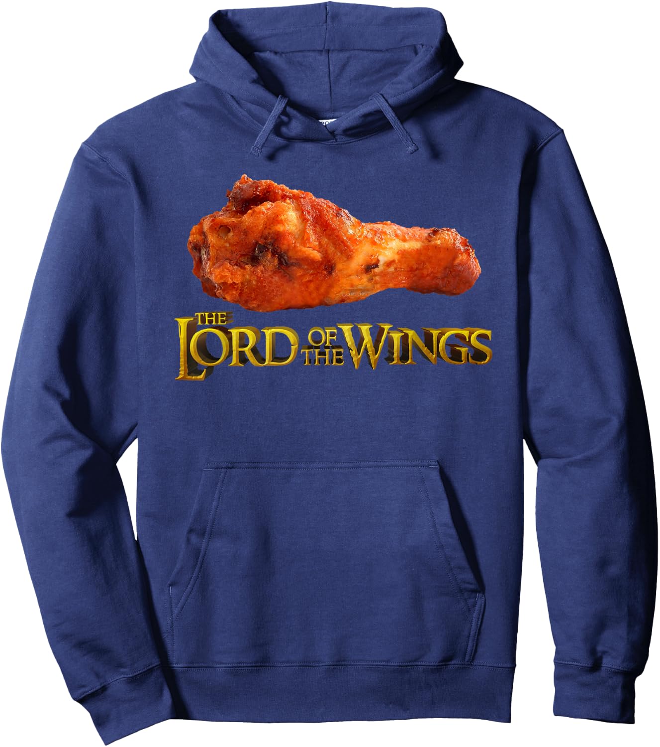 Lord of the Wings - Funny BBQ & Chef Gift Hoodie - Hoodie | Navy
