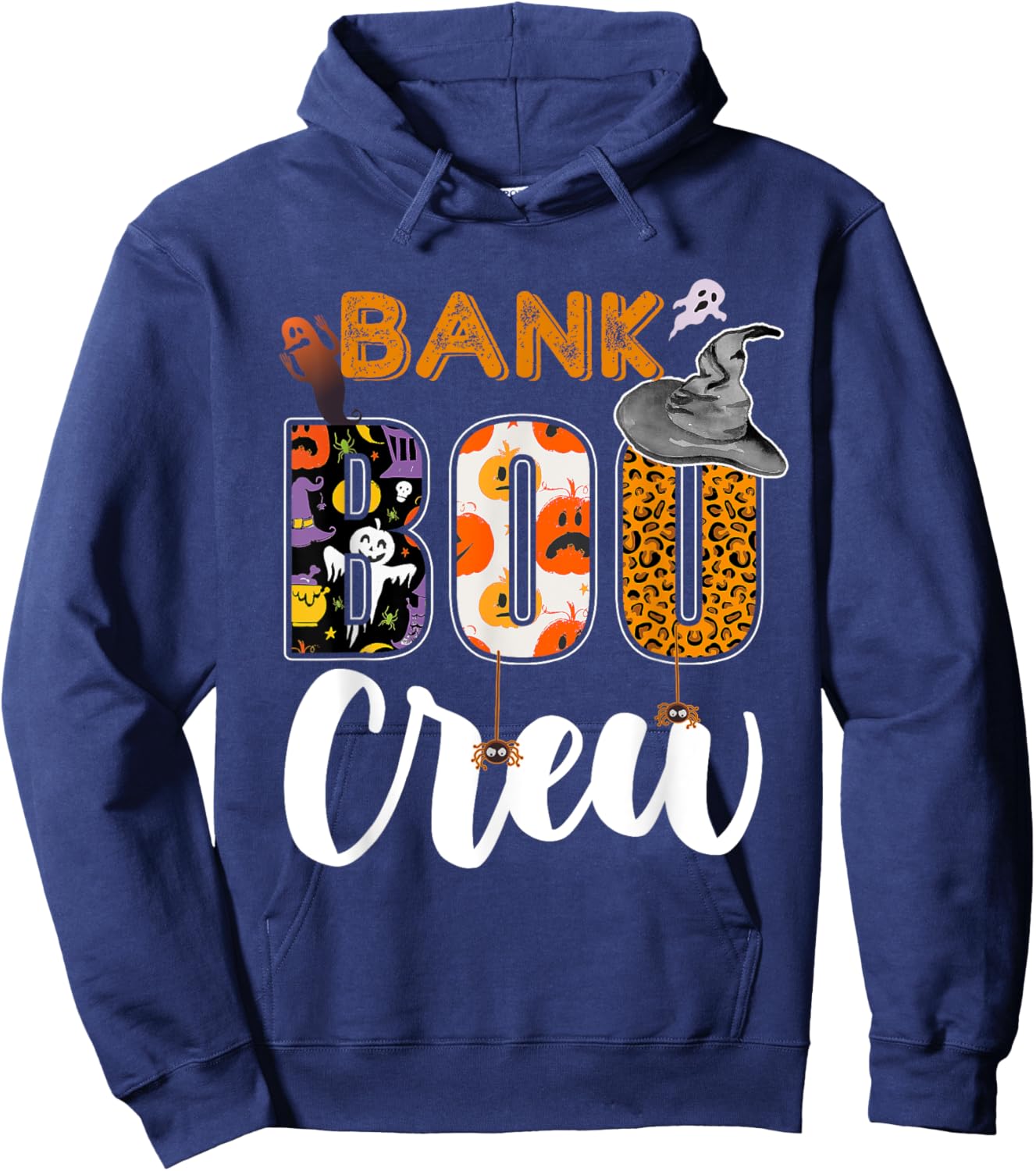 Bank Boo Crew Halloween Matching Banker Hoodie - Hoodie | Navy
