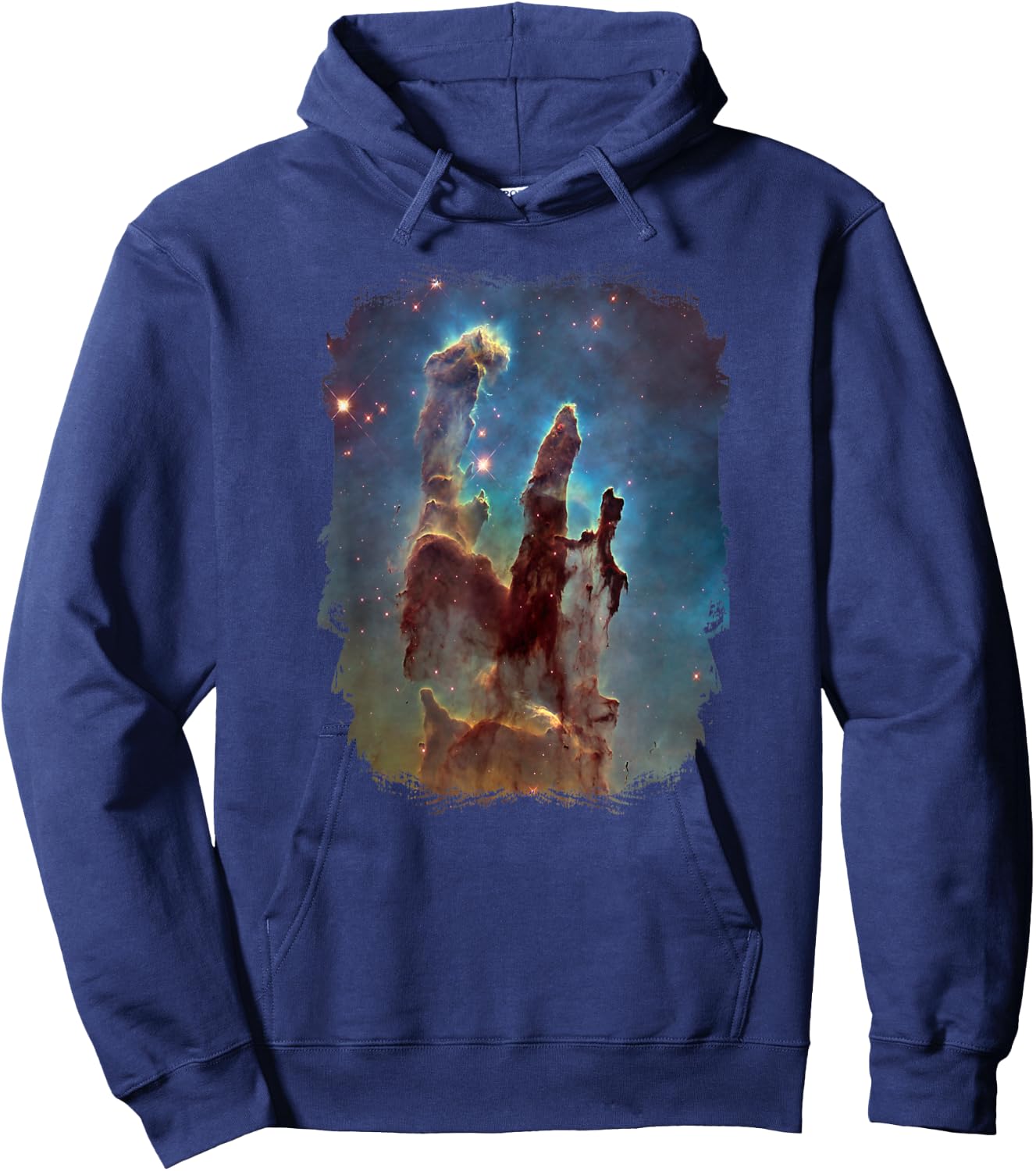 Pillars Of Creation Shirt Eagle Nebula NASA Space Lover Gift Hoodie - Hoodie | Navy