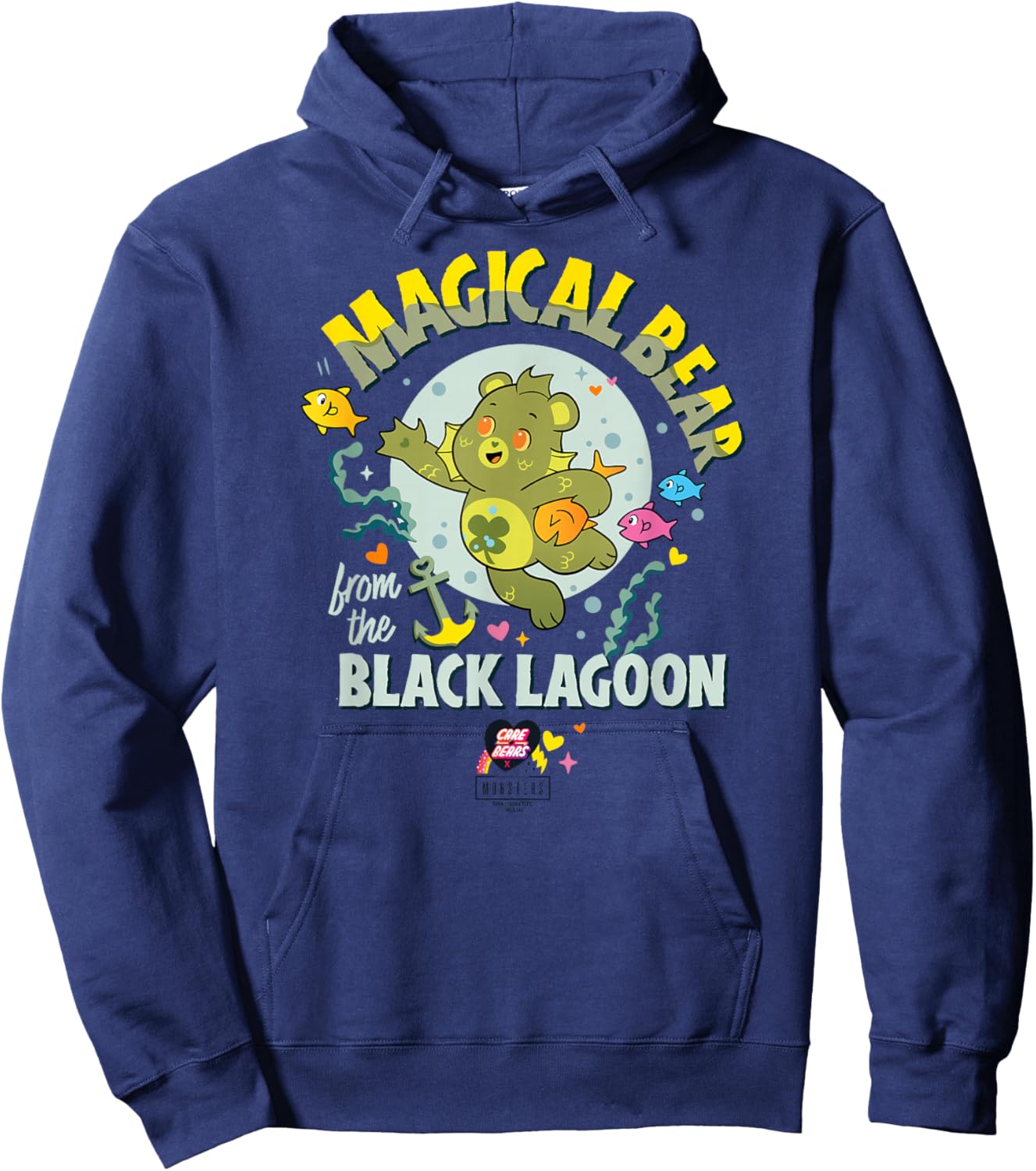 Care Bears x Universal Monsters Magical Bear Creature Hoodie - Hoodie | Navy
