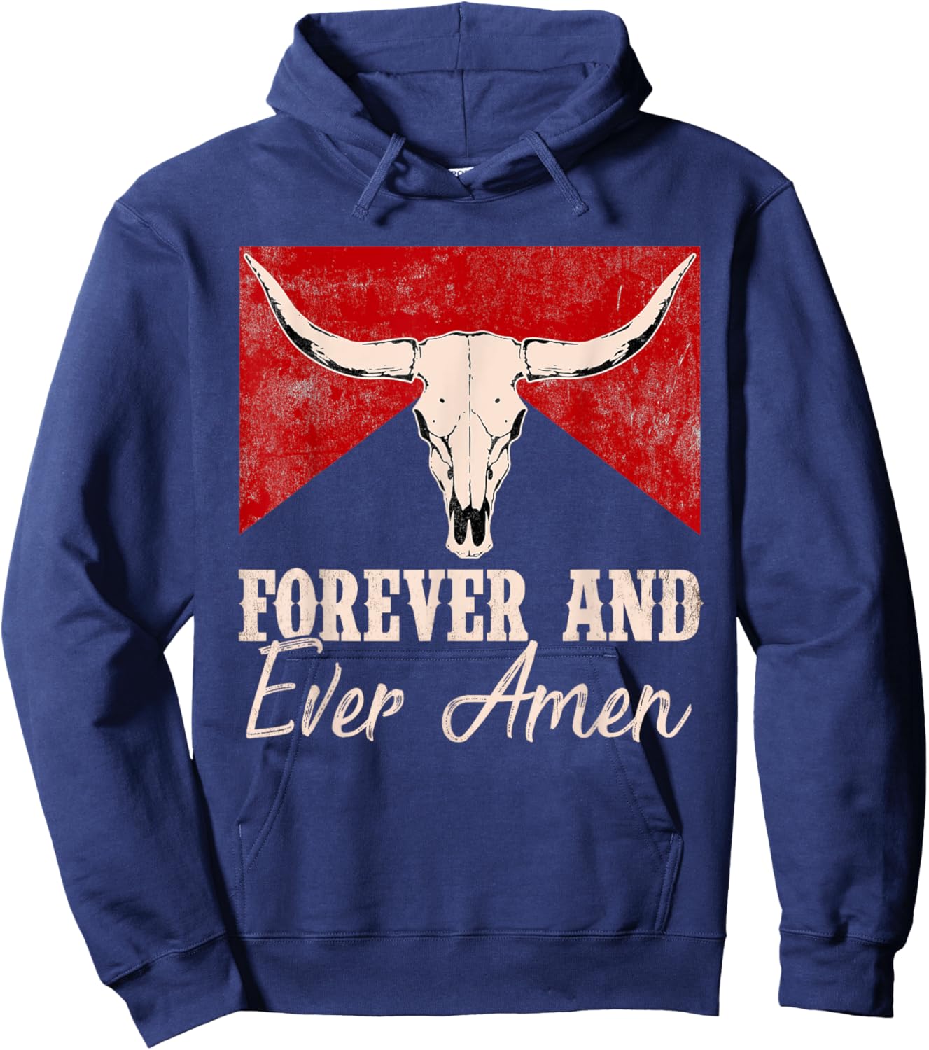 Forever And Funny Ever Amen For Man Woman Hoodie - Hoodie | Navy