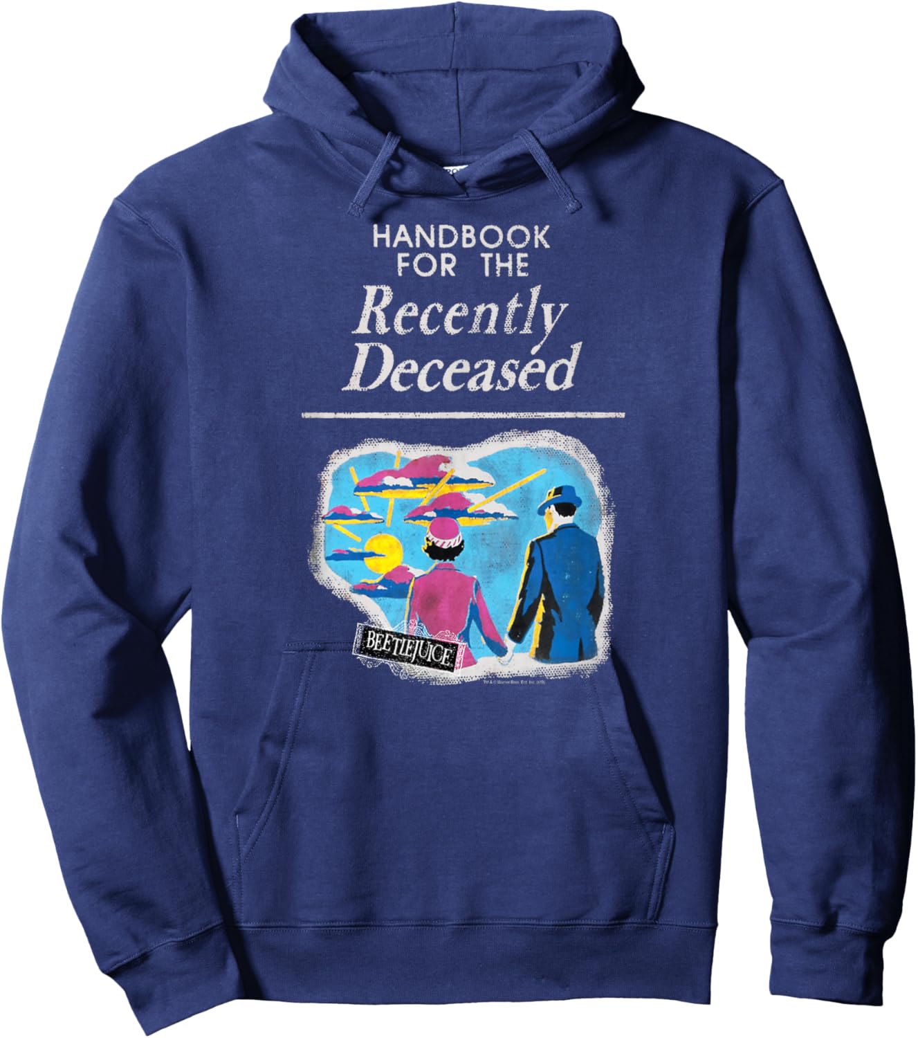 Beetlejuice The Handbook Hoodie - Hoodie | Navy