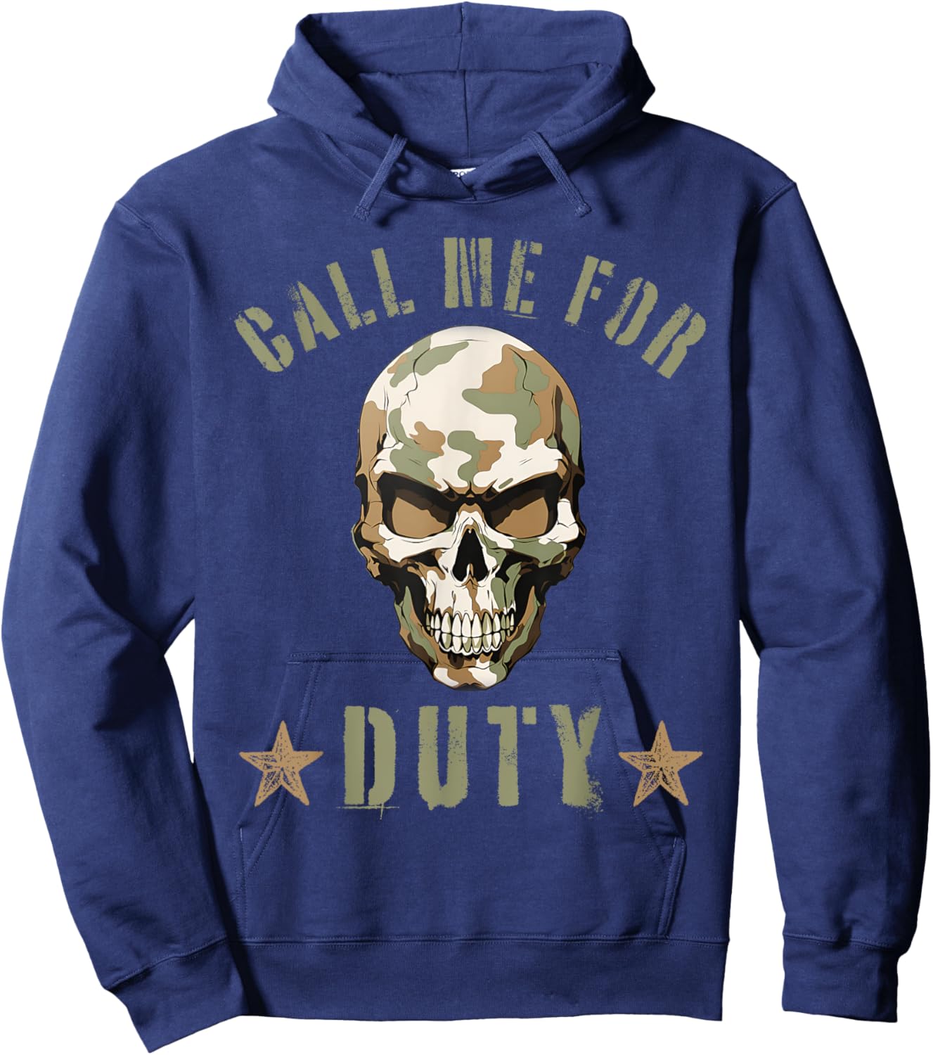 Call Me For Duty, Grunt Honor Of Patriotic American Hoodie - Hoodie | Navy