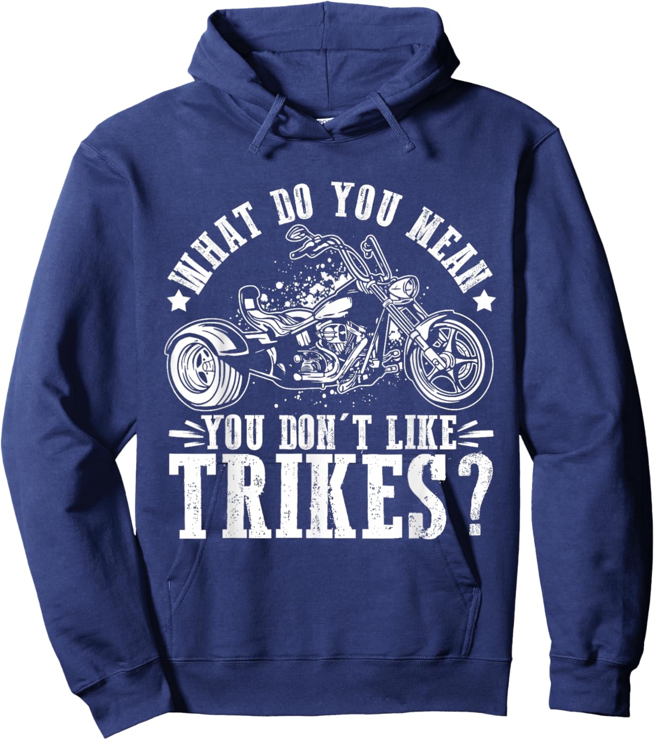 Trike for Adults Motortrike Lover Trike Motorcycles Triker Hoodie - Hoodie | Navy