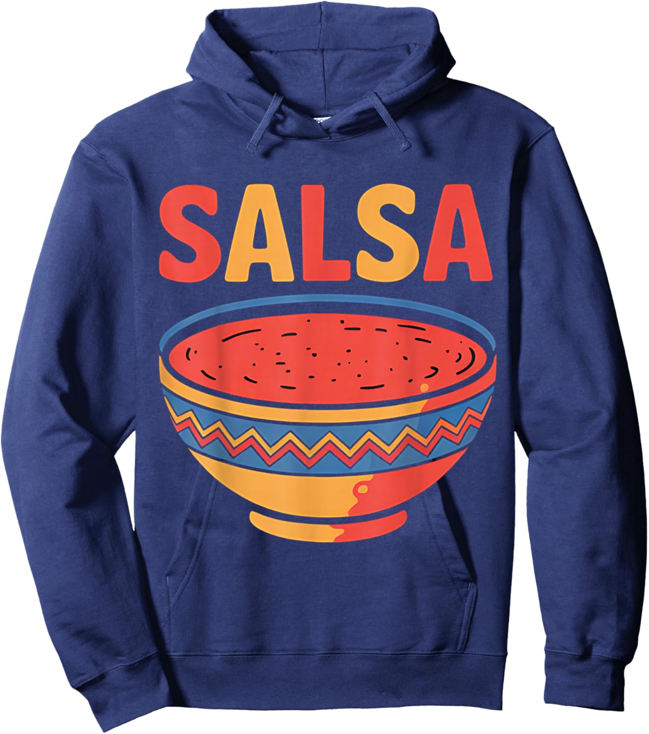 Chips and Salsa Matching Couple Cute Cinco De Mayo Hoodie - Hoodie | Navy