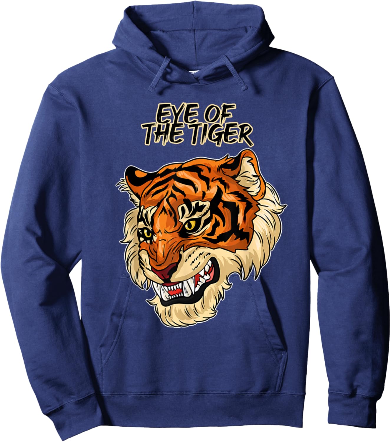 Eye Of A Tiger Hoodie - Hoodie | Navy