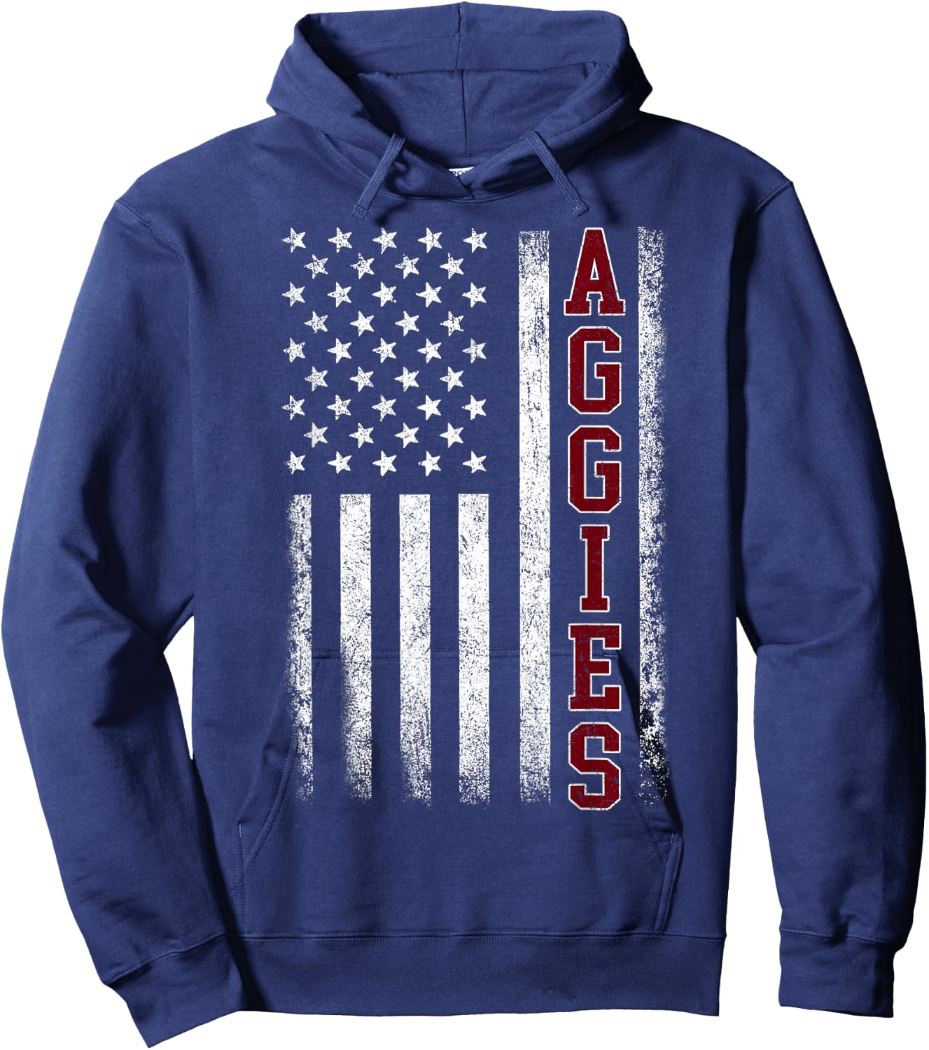 Retro Vintage Aggies Men Women Kids Hoodie - Hoodie | Navy