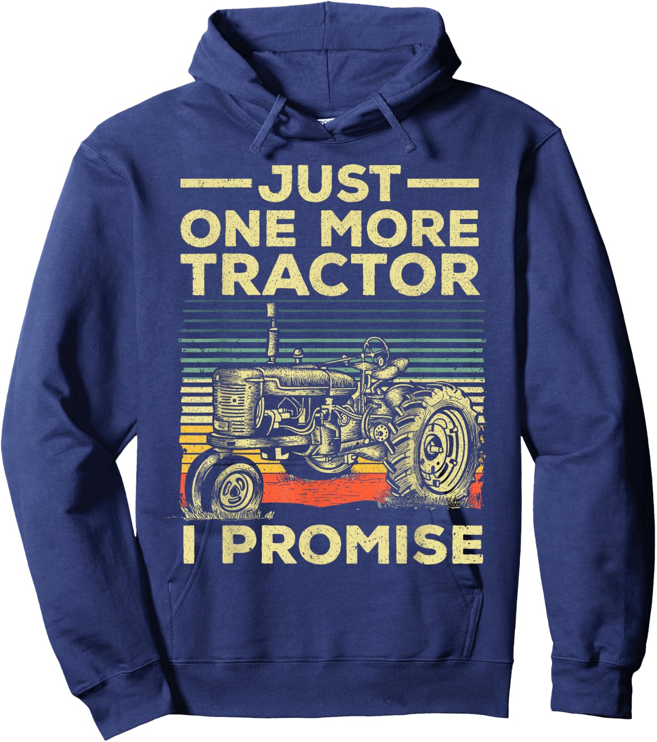 Cool Tractor Art Women Farming Truck Farmer Tractors Hoodie - Hoodie | Navy
