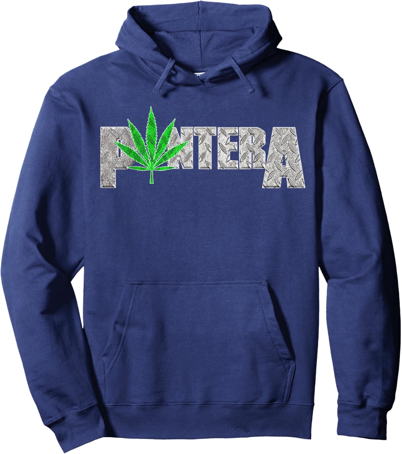 Official Pantera Leaf Logo Hoodie - Hoodie | Navy