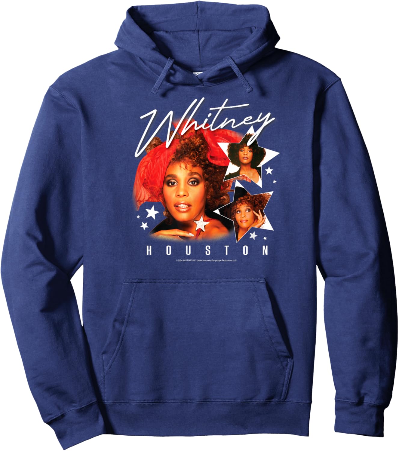 Whitney Houston - Stars The Voice Music Singer Artist Hoodie - Hoodie | Navy