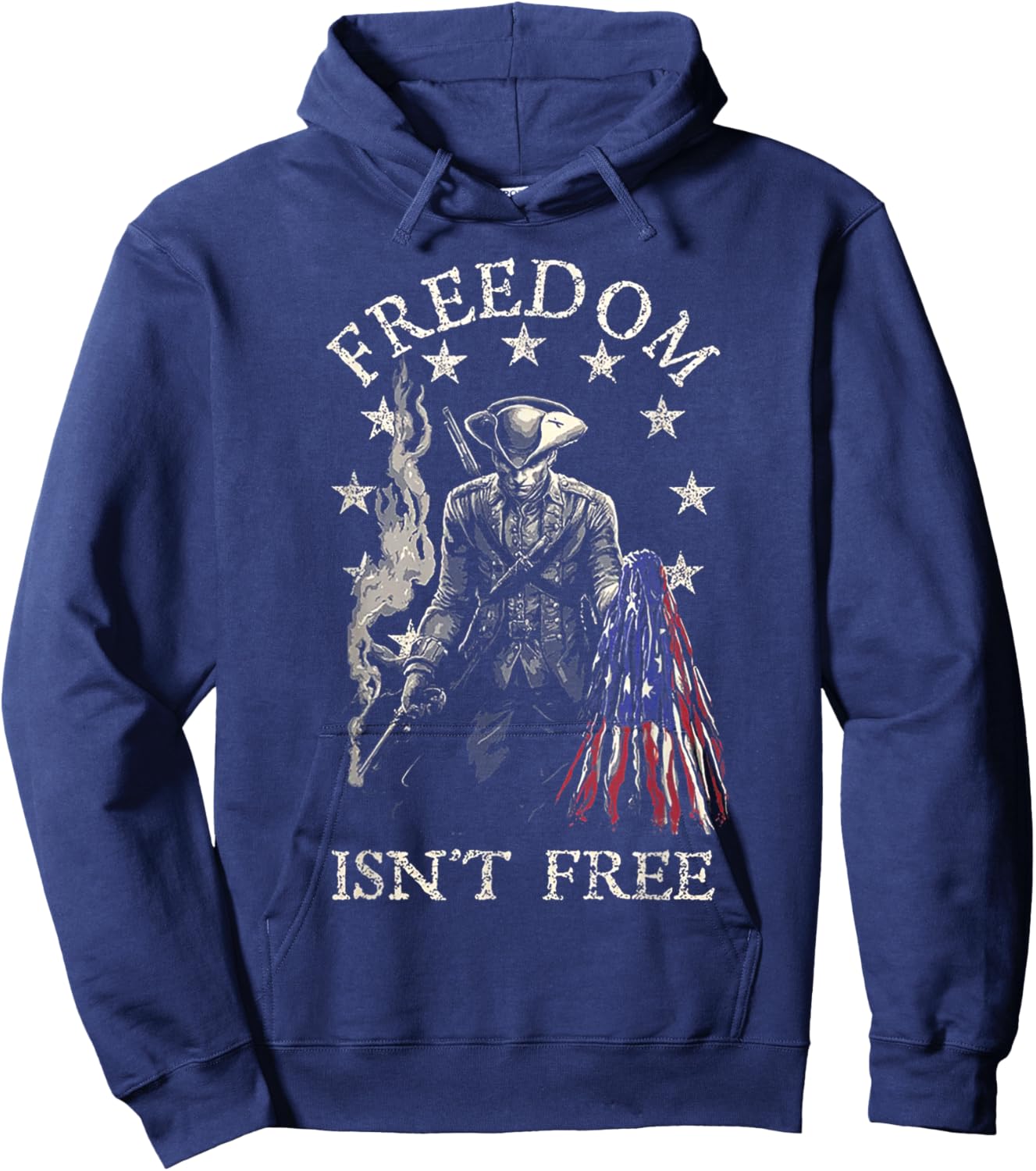 Freedom Isn't Free Hoodie - Hoodie | Navy